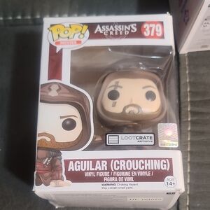 Funko Pop! Aguilar (Crouching) Vinyl Figure - Brown, Black, White